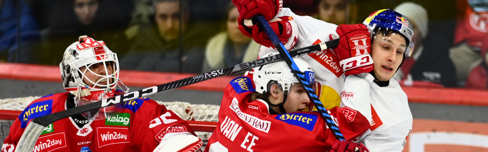 Mit Heimvorteil starten die Rotjacken am Freitagabend in die Finalserie gegen den EC Salzburg