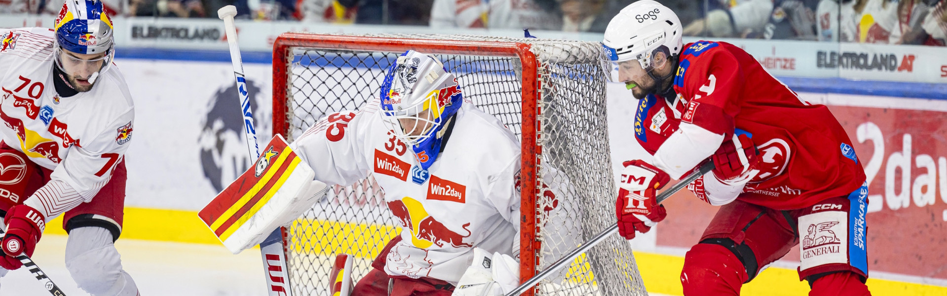 Atte Tolvanen war am Freitag der erste Salzburg-Goalie seit 2007, der in einem auswärts ausgetragenen Finalspiel ein Shutout verbuchen konnte