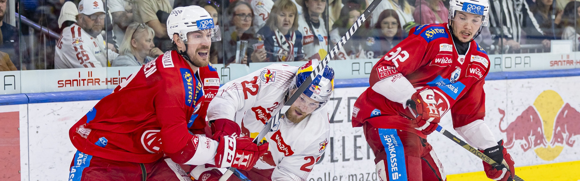 Die Rotjacken siegten am Sonntag auch in ihrem sechsten Auswärtsspiel der Post Season
