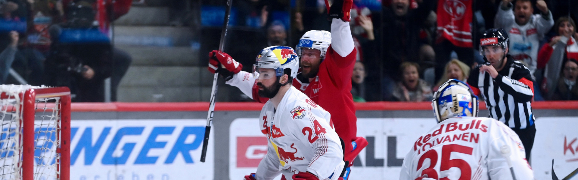 Jan Muršak komplettierte mit seinem Treffer das famose Comeback der Rotjacken im Mittelabschnitt