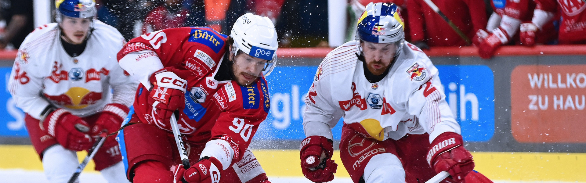 Der EC-KAC musste sich in der dritten Overtime der Finalserie zum dritten Mal geschlagen geben