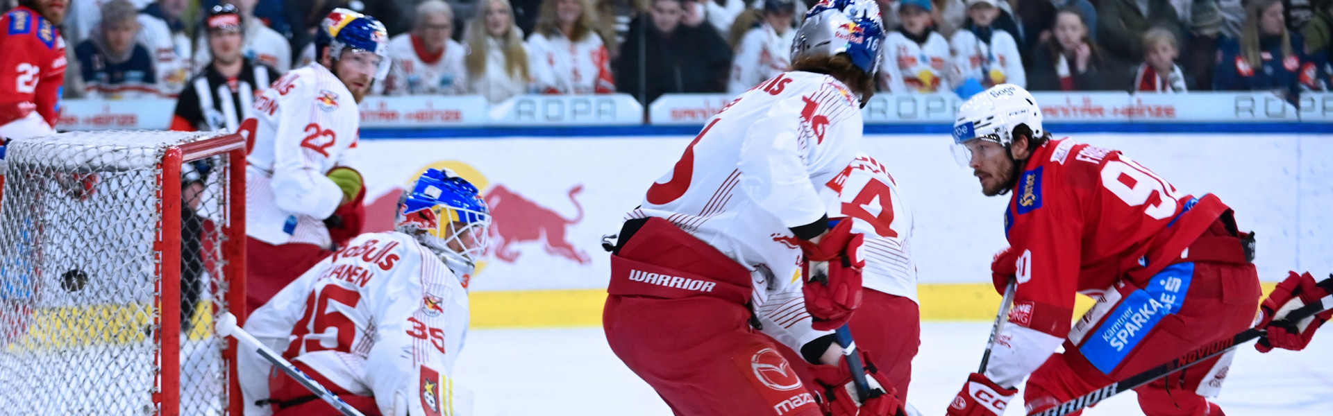 Matt Fraser sorgte mit dem 2:0 in Spielminute drei bereits für das Game Winning Goal für den EC-KAC