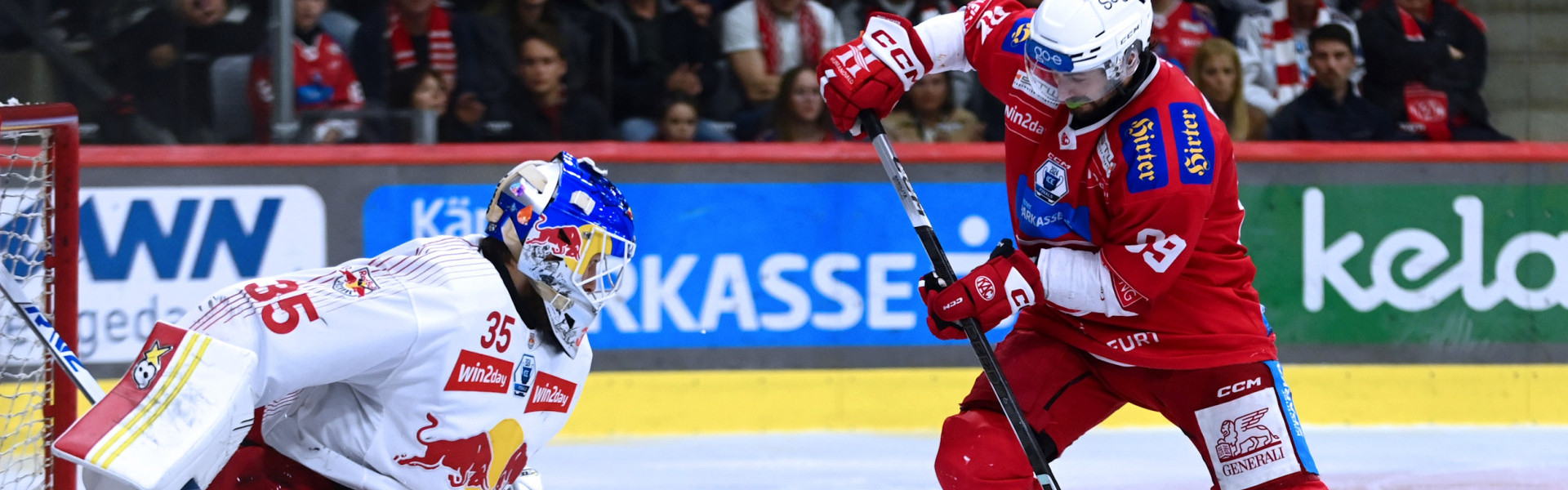 Raphael Herburger kehrt in Spiel sieben wieder in das Lineup der Rotjacken zurück