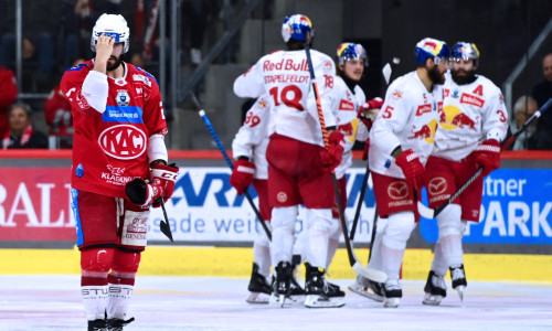 Die Rotjacken mussten im entscheidenden Spiel um den Meistertitel dem EC Salzburg den Vortritt lassen