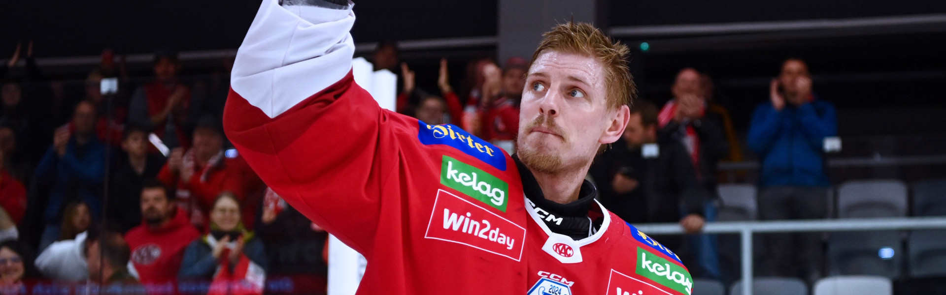 Sebastian Dahm hält bei 200 Ligaspieleinsätzen für den EC-KAC und geht im Herbst in seine fünfte Saison bei den Rotjacken