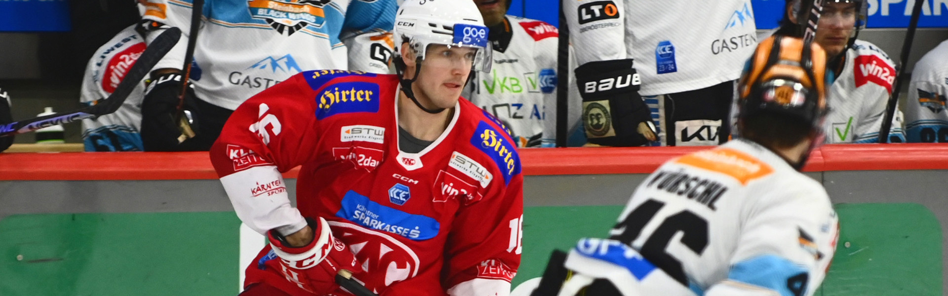 Simeon Schwinger geht im September in seine zweite komplette Saison beim EC-KAC
