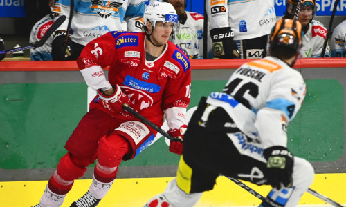 Simeon Schwinger geht im September in seine zweite komplette Saison beim EC-KAC