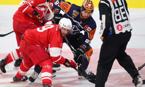 Jan Muršak und seine Teamkollegen empfangen auch heuer die Grizzlys Wolfsburg als Pre-Season-Gast in Klagenfurt