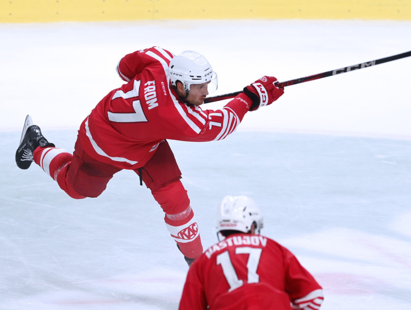 Neuverpflichtung Mathias From trat gleich in seinem ersten Spiel für den EC-KAC als Torschütze in Erscheinung