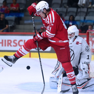 Finn van Ee erhielt gegen die Grizzlys große Spielanteile und schreckte auch vor direkten Konfrontationen nicht zurück