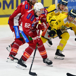 Thimo Nickl lieferte das schöne Primary Assist zum entscheidenden Tor in diesem Spiel