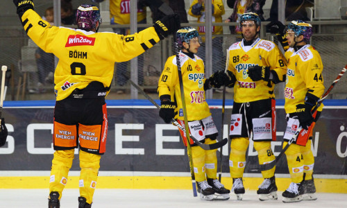 Die Vienna Capitals hatten auf eigenem Eis bislang wenig Grund zu feiern, fünf von sechs Heimspielen gingen verloren