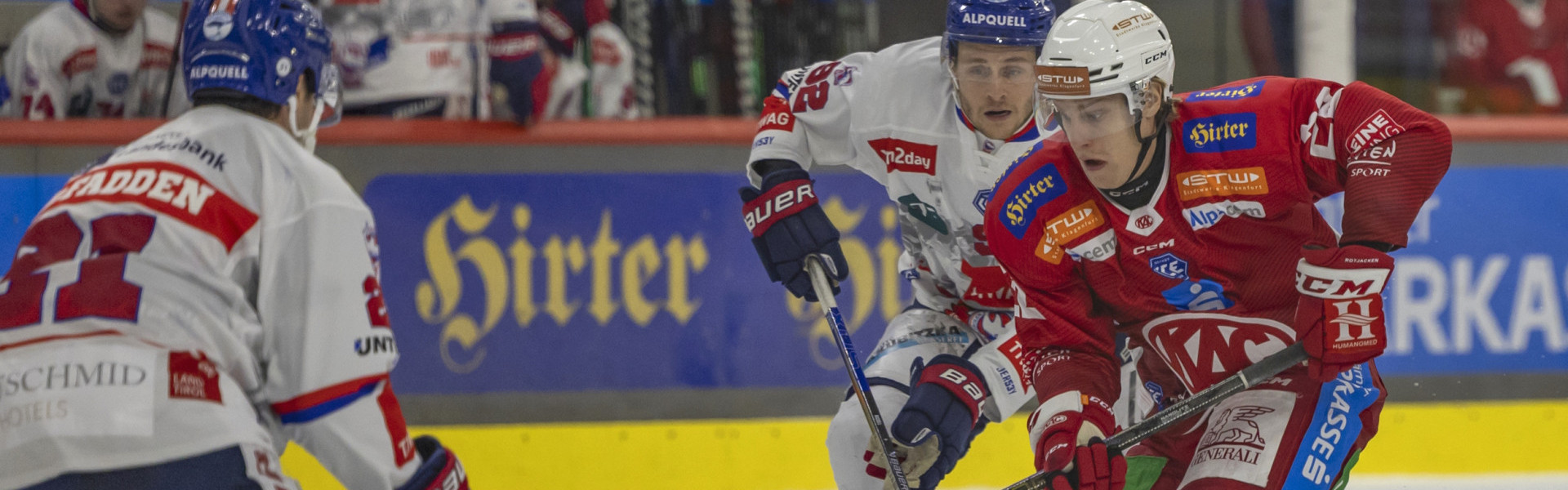 Senna Peeters, der von 2022 bis 2024 für Innsbruck stürmte, trifft am Mittwoch zum zweiten Mal heuer auf seinen Ex-Klub