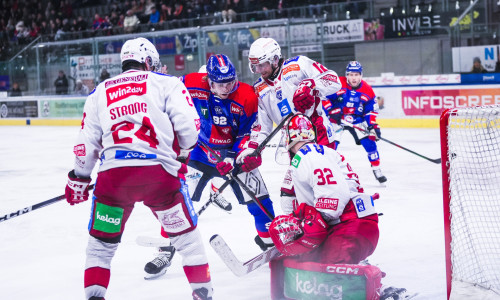 Der EC-KAC unterlag dem HC Innsbruck auch im zweiten Saisonduell