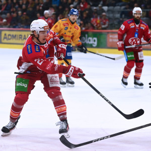 Nach vier Zählern im "Hinspiel" verbuchte Senna Peeters gegen Asiago neuerlich zwei Scorerpunkte