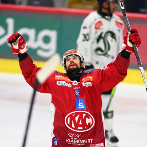 Raphael Herburger zeichnete in Minute 51 aus kurzer Distanz für das Game Winning Goal verantwortlich Raphael Herburger zeichnete in Minute 51 aus kurzer Distanz für das Game Winning Goal verantwortlich