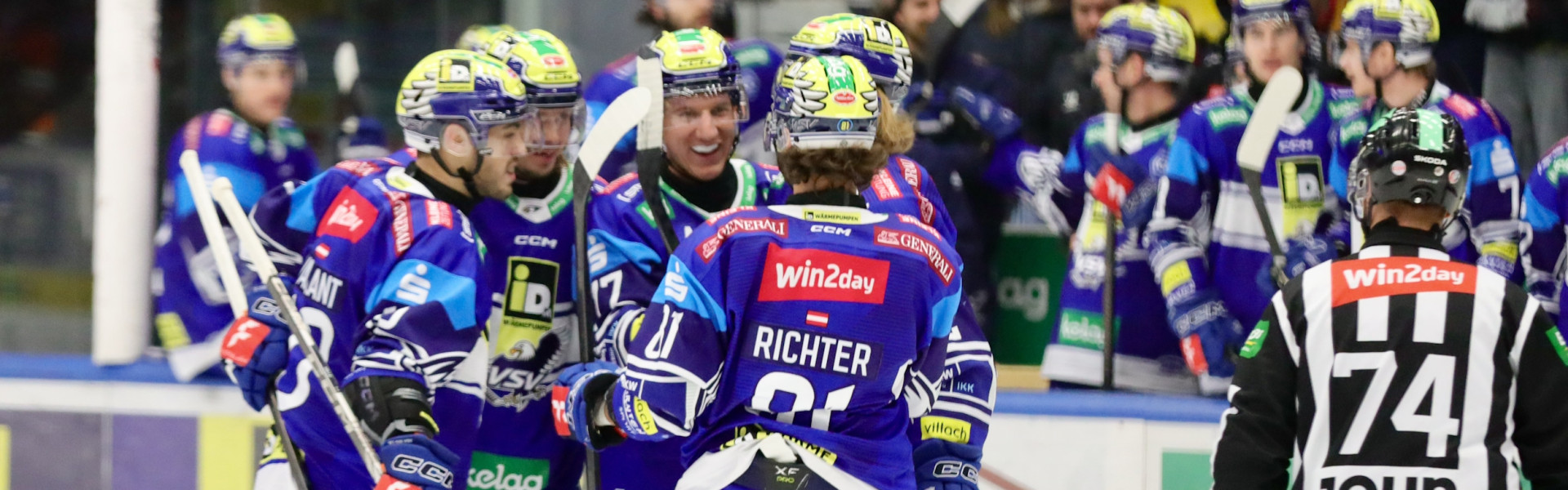 Villach hatte zuletzt viel Grund für Jubel, aus den jüngsten 15 Partien resultierten 13 Siege