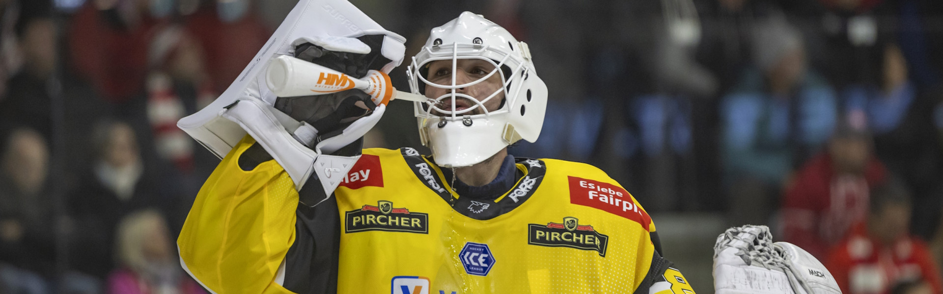 Mit Edward Pasquale steht beim HC Pustertal der einzige aktuelle ICE-Goalie mit NHL-Erfahrung unter Vertrag