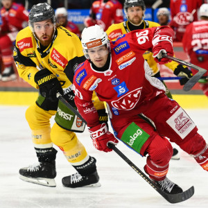 Matt Fraser erzielte in Spielminute 28 das Game Winning Goal und lieferte später noch die Vorlage zum zweiten Maier-Treffer Matt Fraser erzielte in Spielminute 28 das Game Winning Goal und lieferte später noch die Vorlage zum zweiten Maier-Treffer