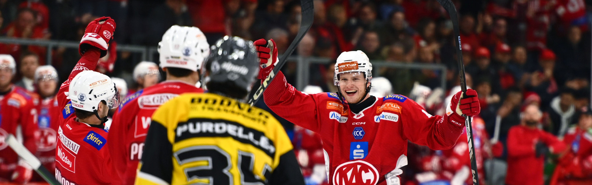 Thimo Nickl sorgte für den sechsten und letzten KAC-Treffer des Abends