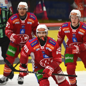 Raphael Herburger erzielte im ersten Abschnitt den Treffer zum zwischenzeitlichen 1:1-Ausgleich Raphael Herburger erzielte im ersten Abschnitt den Treffer zum zwischenzeitlichen 1:1-Ausgleich