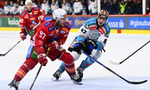 Fabian Hochegger gab nach seiner Verletzungspause ein starkes Comeback und verbuchte zwei Scorerpunkte