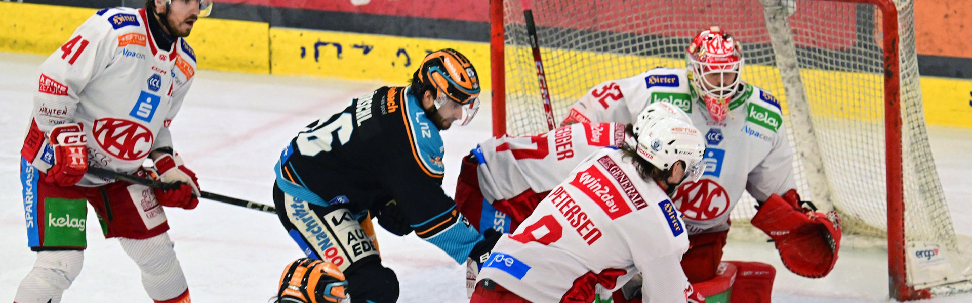 Die Black Wings Linz erzwangen mit zwei Treffern in der Schlussphase ein siebtes Halbfinalspiel