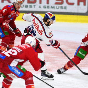 Lucas Thaler erzielte in der 69. Minute von zwischen den Hashmarks aus den entscheidenden Treffer zu Gunsten Salzburgs Lucas Thaler erzielte in der 69. Minute von zwischen den Hashmarks aus den entscheidenden Treffer zu Gunsten Salzburgs