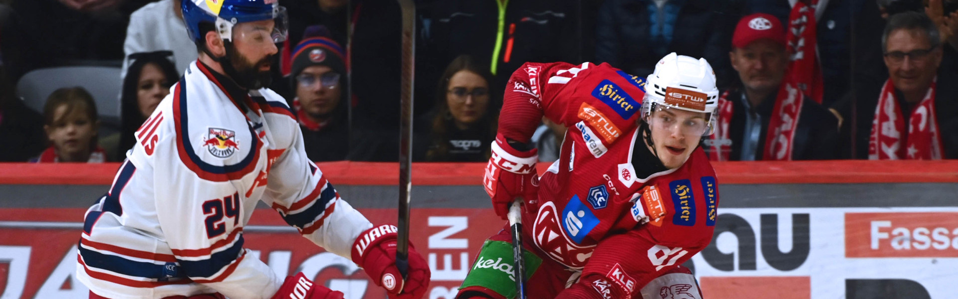 Finn van Ee erzielte den ersten Treffer der Rotjacken in der Finalserie 2025