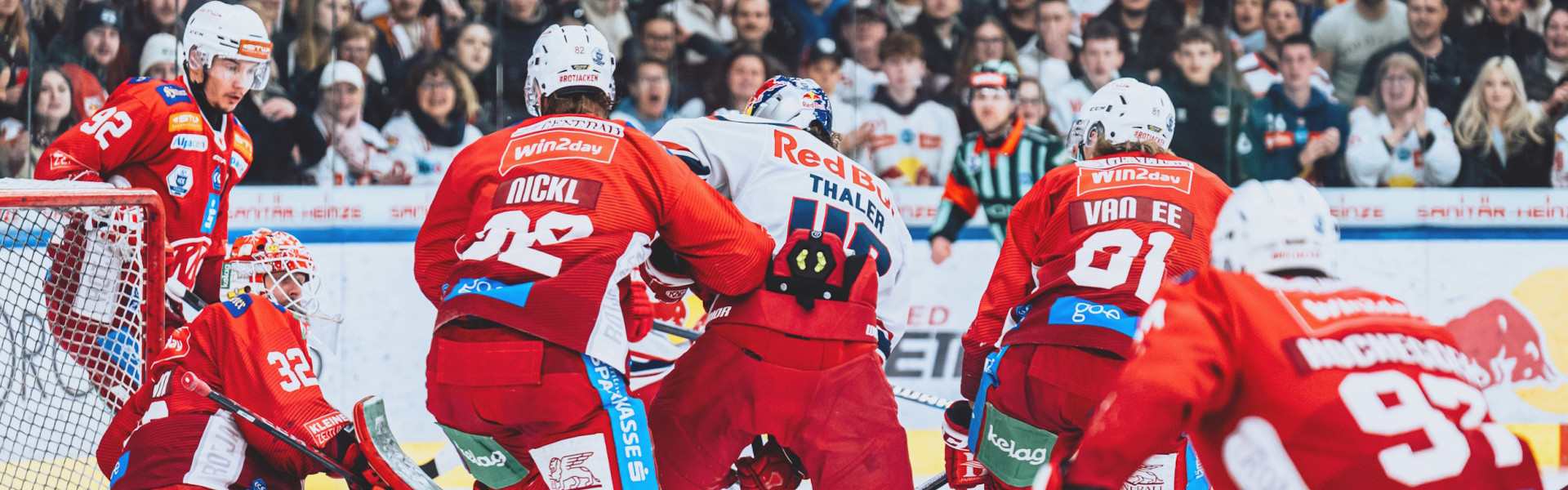 Die Rotjacken waren im zweiten Finalspiel in Salzburg von Beginn an auf verlorenem Posten