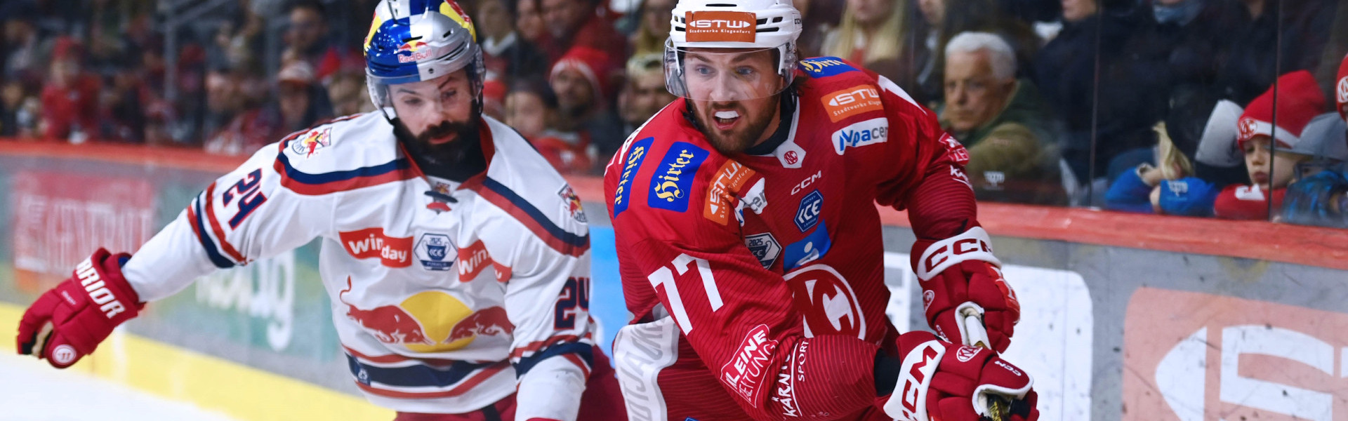 Mathias From, drittbester Saisontorschütze des EC-KAC, wartet seit sieben Spielen auf einen Treffer