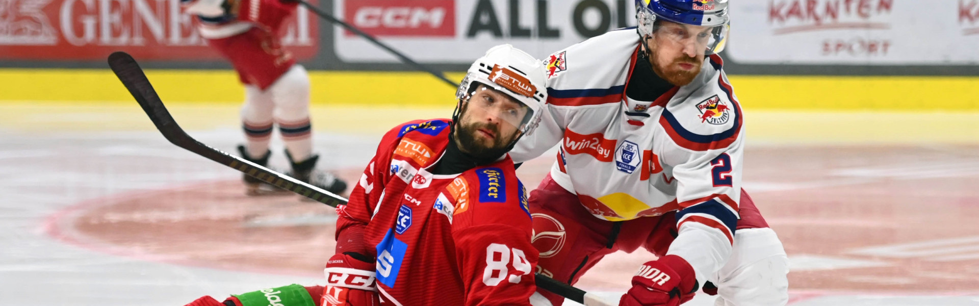 Raphael Herburger erzielte Klagenfurts einzigen Treffer in Finalspiel drei