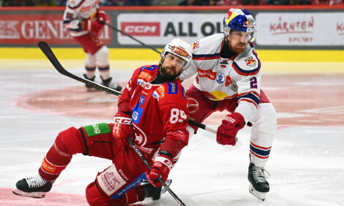 Raphael Herburger erzielte Klagenfurts einzigen Treffer in Finalspiel drei