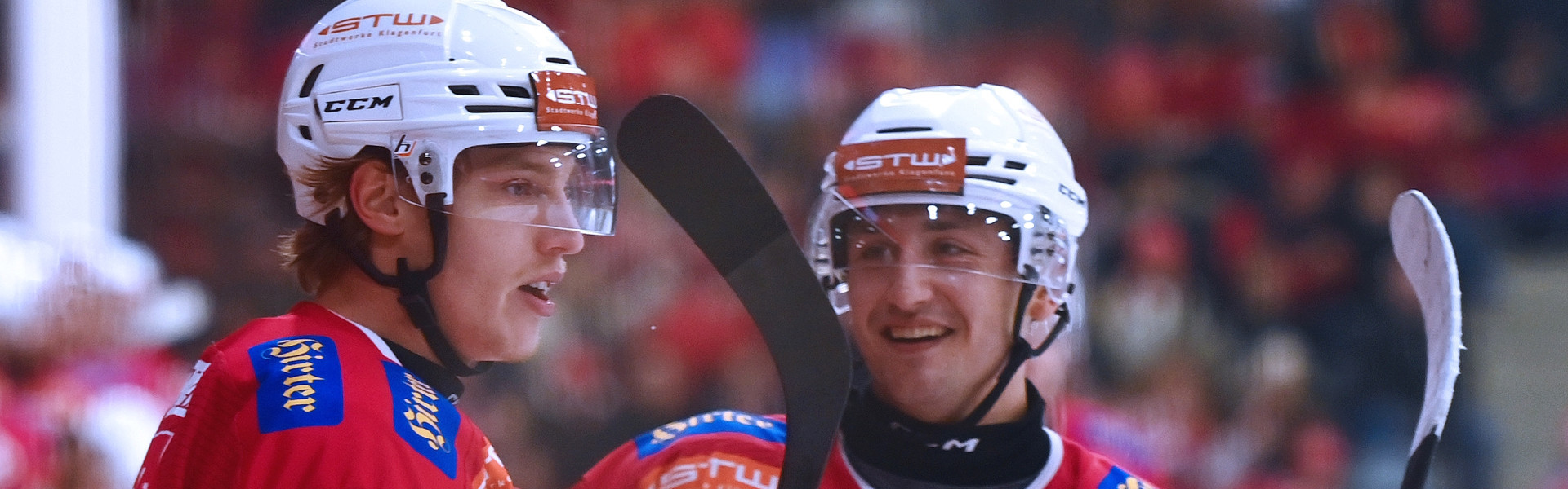 Senna Peeters und Nick Pastujov verlassen den EC-KAC im Sommer wieder