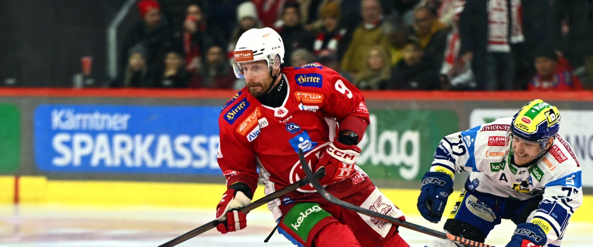 Mittelstürmer Jan Muršak geht in seine dritte Saison beim EC-KAC