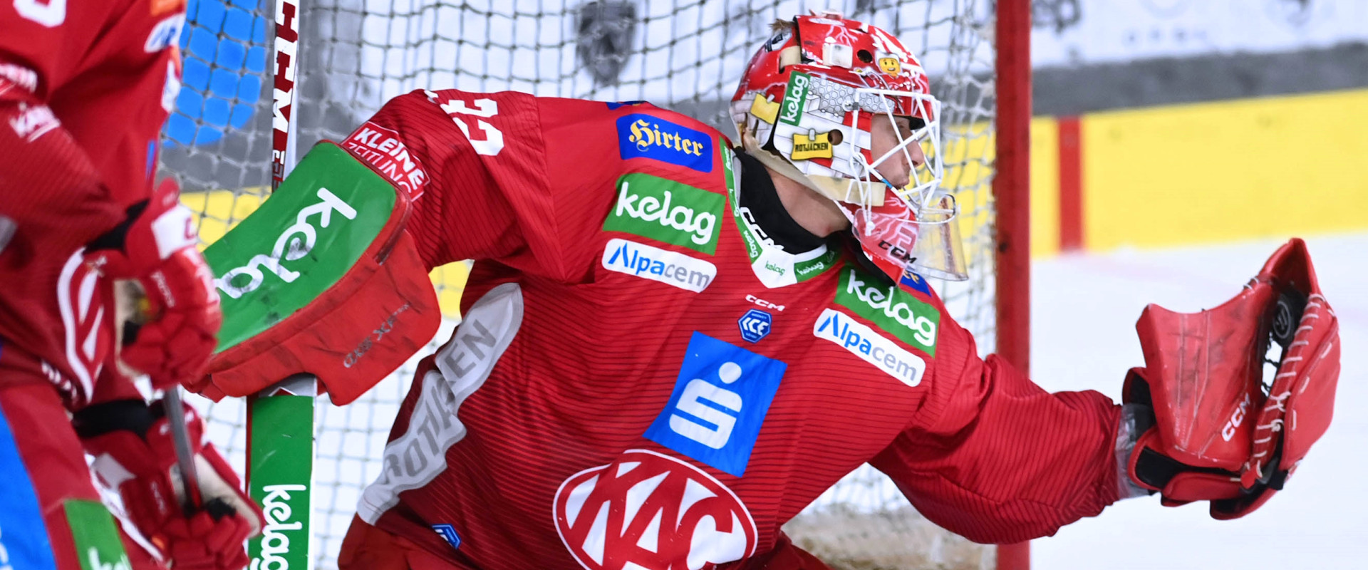 Sebastian Dahm hat seinen Vertrag verlängert und geht im Sommer in seine sechste Saison beim EC-KAC