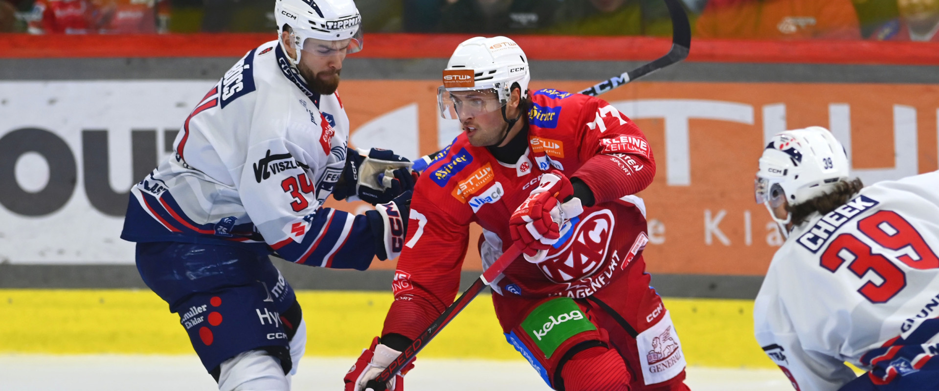 Mathias From und die Rotjacken eröffnen die neue ICE-Saison zu Hause gegen Fehérvár AV19