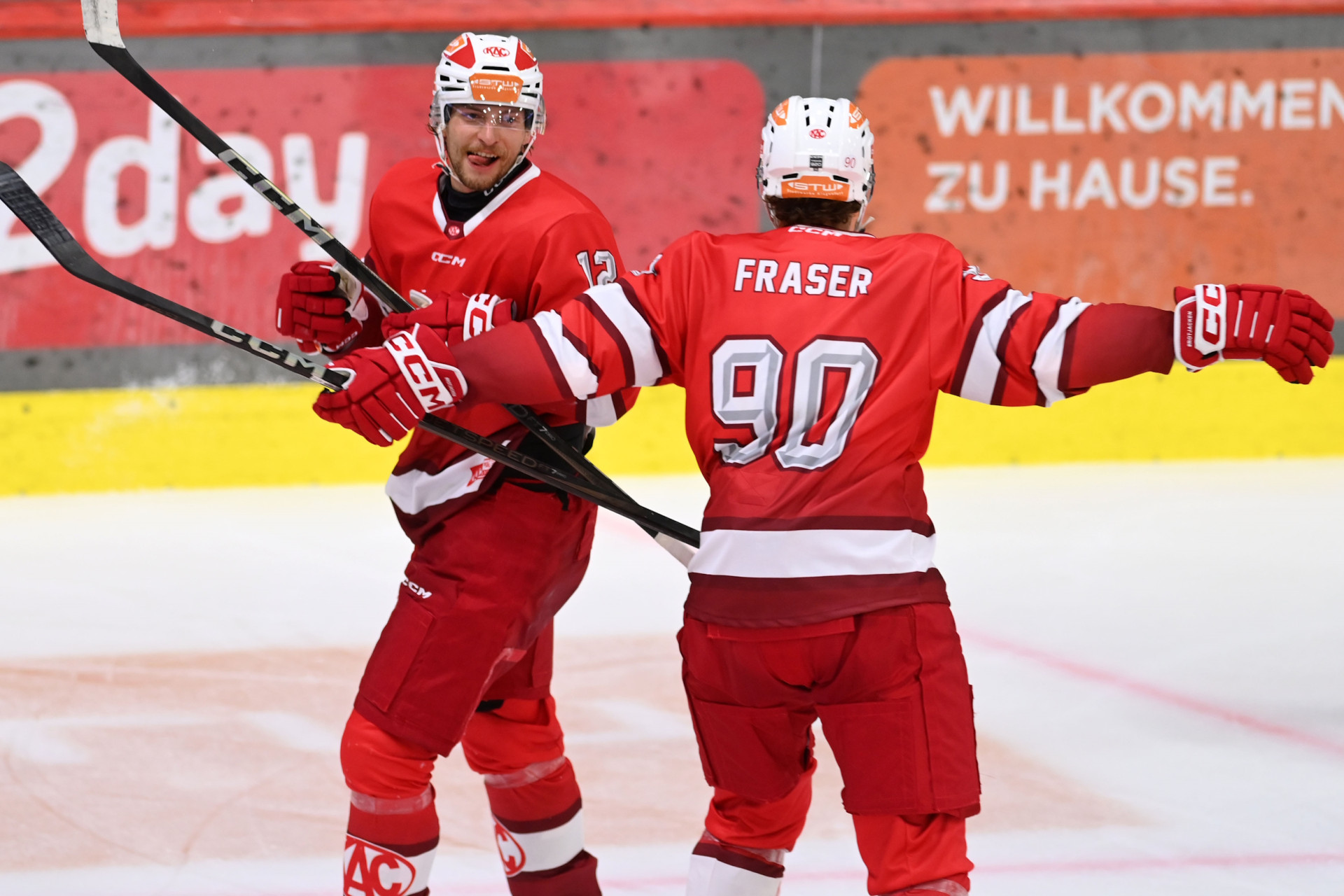 David Maier besorgte im von Klagefurt dominierten Schlussabschnitt den Endstand von 3:0 David Maier besorgte im von Klagefurt dominierten Schlussabschnitt den Endstand von 3:0