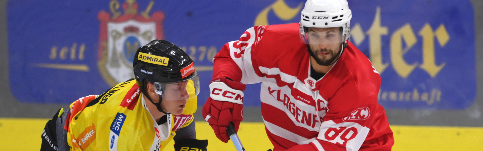 Raphael Herburger und die Rotjacken testeten zuletzt im August 2023 gegen die Vienna Capitals