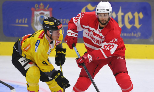 Raphael Herburger und die Rotjacken testeten zuletzt im August 2023 gegen die Vienna Capitals