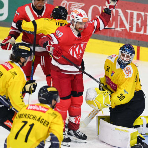 Daniel Obersteiner halbierte Wiens Zwei-Tore-Vorsprung mit einer schönen Deflection Daniel Obersteiner halbierte Wiens Zwei-Tore-Vorsprung mit einer schönen Deflection