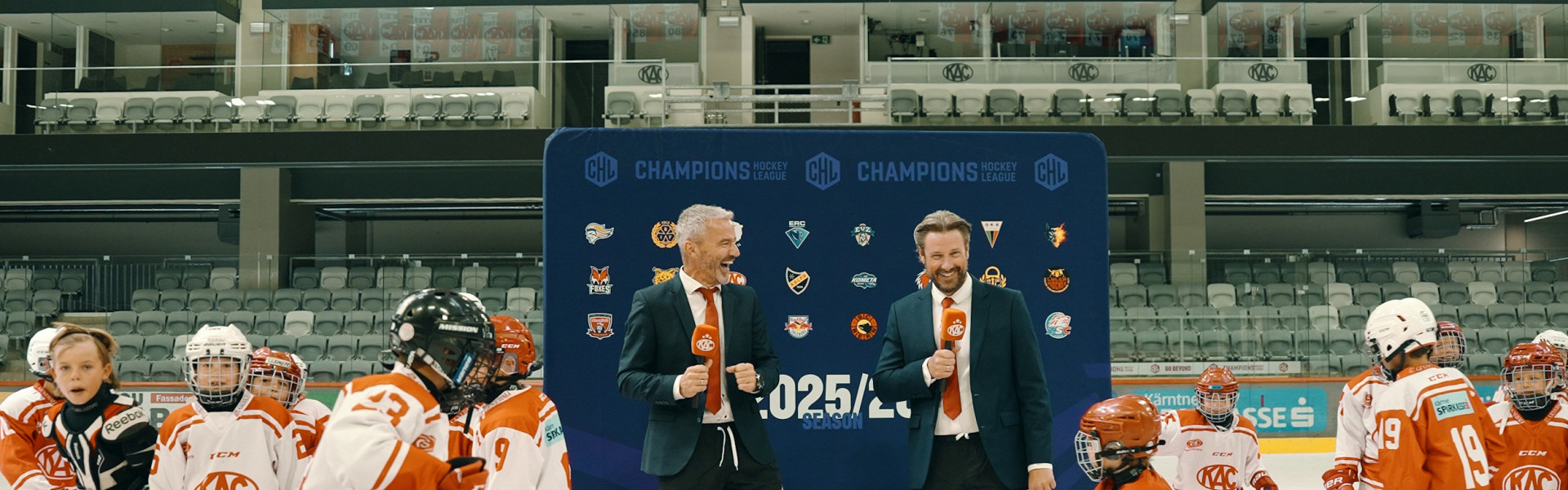 Die erste Ausgabe des Magazins von #Rotjacken-TV 2025/26 dreht sich um die Champions Hockey League