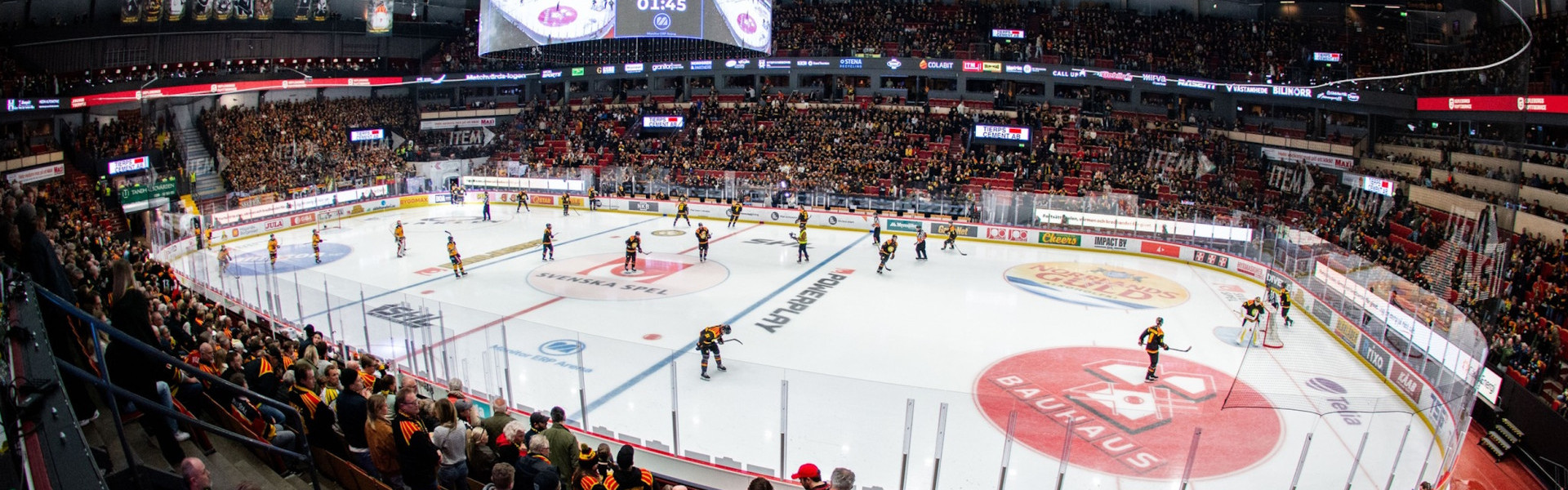 In der Monitor ERP Arena erreichte der Brynäs IF in der abgelaufenen Saison eine Auslastung von 97,9 Prozent aller aufgelegten Karten