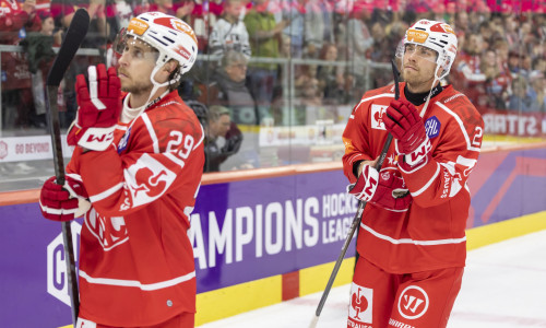 Nach zwei starken Heimspielauftritten treten die Rotjacken in der Champions Hockey League erstmals auswärts an