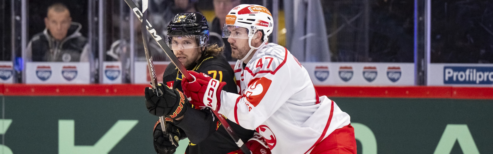 Die Rotjacken machten in Gävle ein starkes Auswärtsspiel, mussten sich aber knapp geschlagen geben