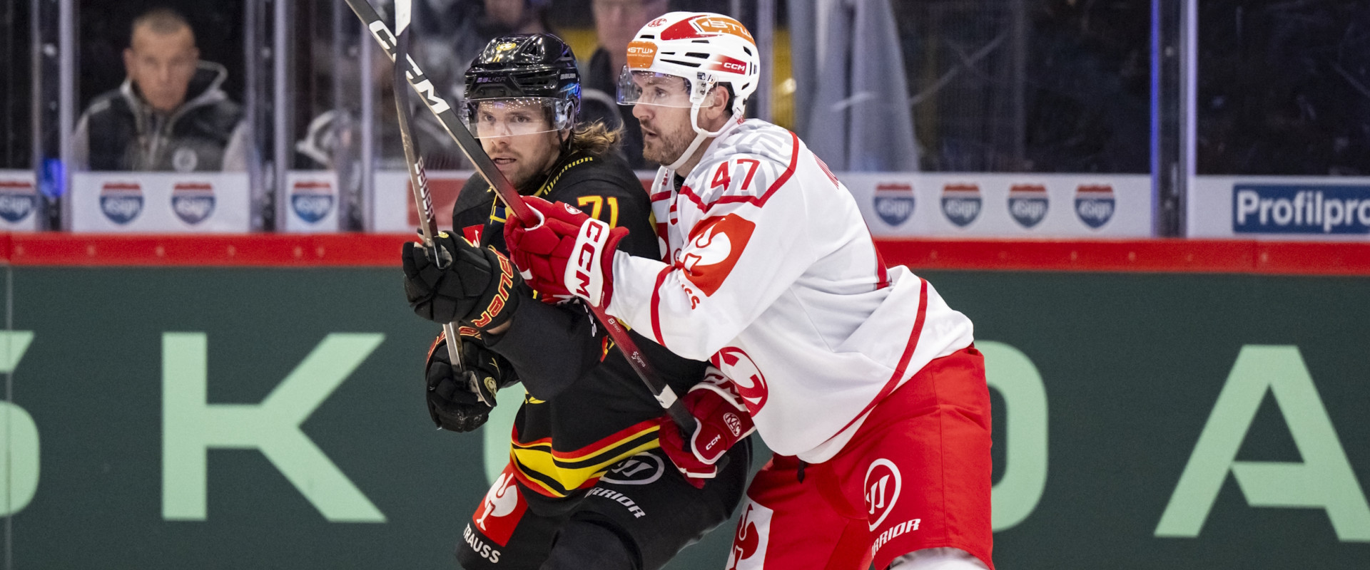 Die Rotjacken machten in Gävle ein starkes Auswärtsspiel, mussten sich aber knapp geschlagen geben