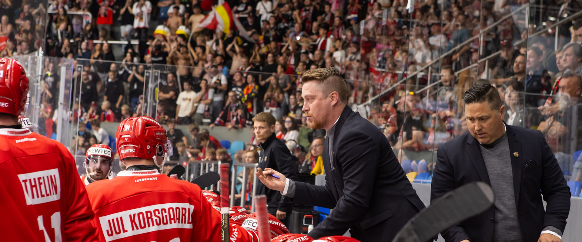 Die Odense Bulldogs spielen 2025/26 zum ersten Mal in der Champions Hockey League