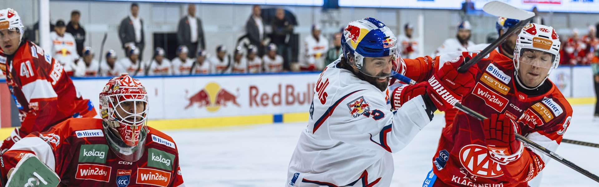 Der EC-KAC musste sich am Sonntag in Salzburg mit 1:4 geschlagen geben