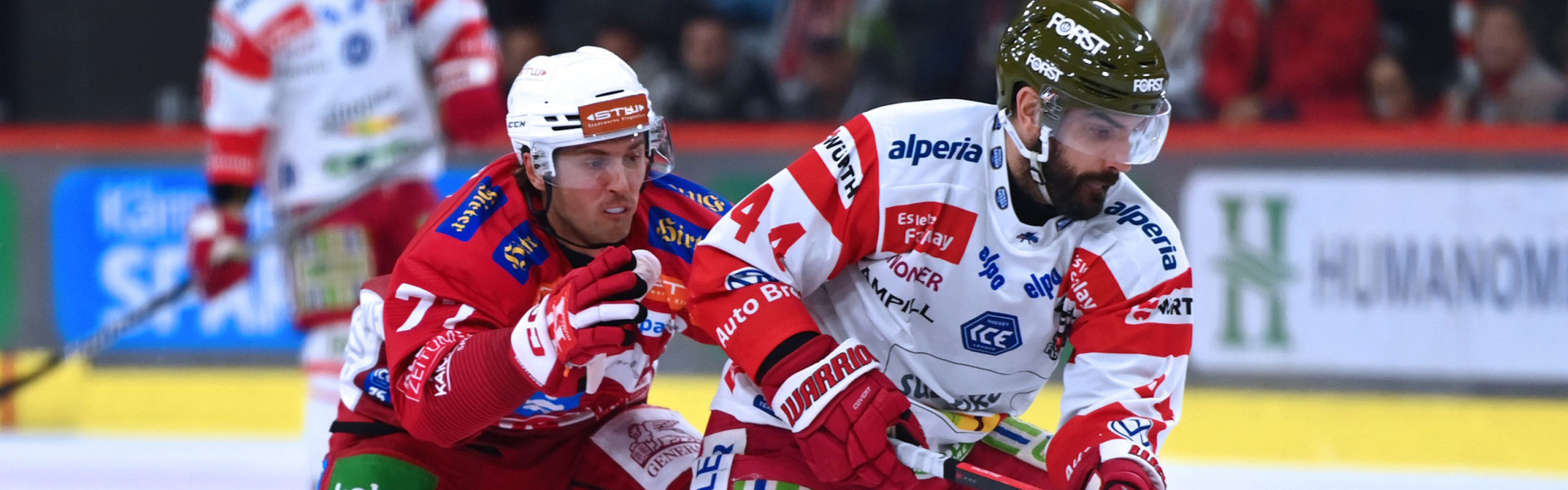 Mathias From kommt mit Rückenwind in Form eines Vier-Punkte-Spiels am Freitag in die Partie gegen den HCB Südtirol