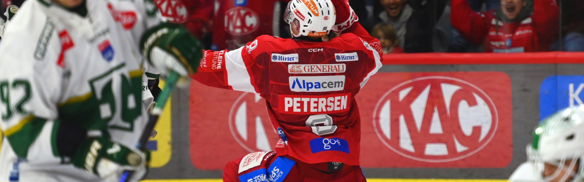 Nick Petersen erlöste die Rotjacken im Heimspiel gegen Budapest mit einer Einzelaktion in Minute 60